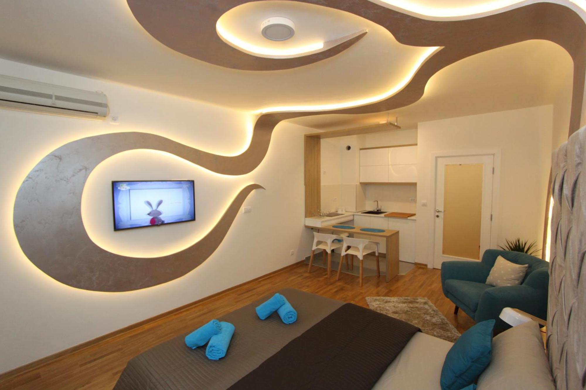 Riviera New Belgrade Apartment, Parking 5 Eur Per Day Kültér fotó
